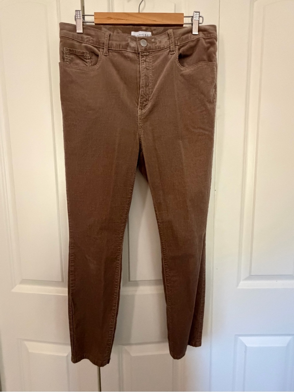LOFT Corduroy Jeans in Brown
